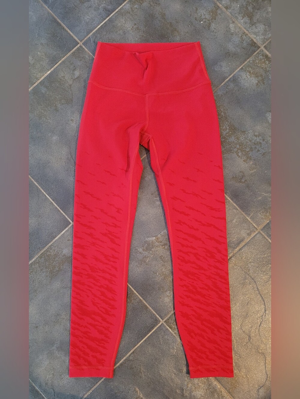 Lululemon Lunar New Year Wunder Under High-Rise 25" Leggings Dark Red Size 4